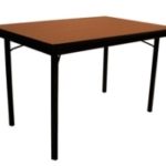 Rechthoekige tafel 80x200cm