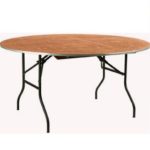 Ronde dinertafel, diameter 150cm 8 personen