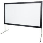 Projectiescherm luxe AV Stumpfl 400x235cm met opzicht en doorzicht doek