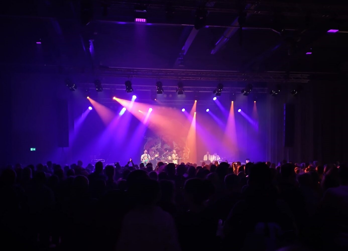 Ingehangen line array systeem